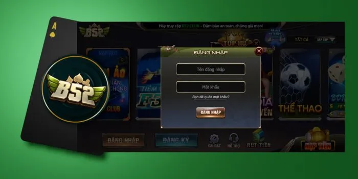 Đăng nhập B52 - cổng game duy nhất có trải nghiệm siêu mượt