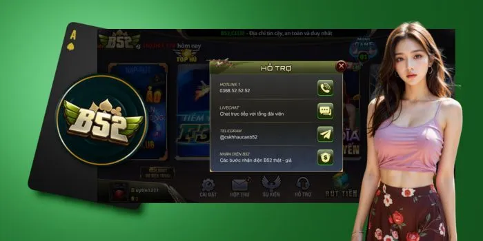 Hỗ trợ B52 - đa nền tảng, hoàn toàn miễn phí Hỗ trợ B52 - đa nền tảng, hoàn toàn miễn phí